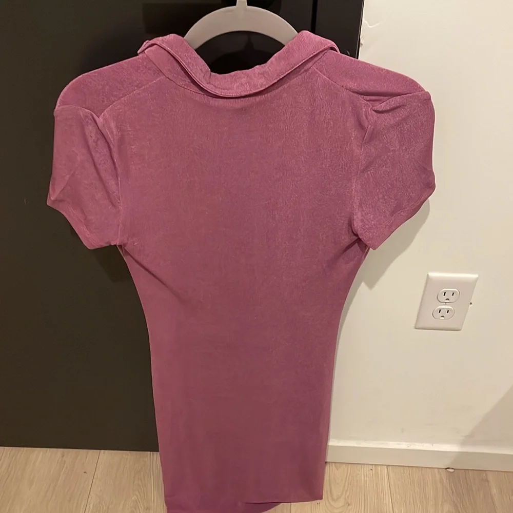 Princess Polly Elody short sleeve mini dress purple - Picture 2 of 2